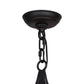 2nd Ave Lighting Clayton 36" Wide 9 Light Chandelier in Blackwash Finish