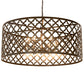 2nd Ave Lighting Clover 60" Wide Pendant in Timeless Bronze Finish