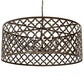 2nd Ave Lighting Clover 60" Wide Pendant in Timeless Bronze Finish