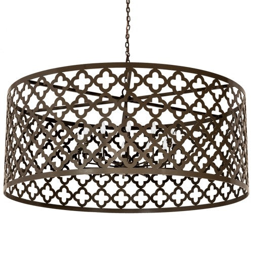 2nd Ave Lighting Clover 60" Wide Pendant in Timeless Bronze Finish