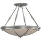 2nd Ave Lighting Commerce 30" Fleshtone Idalight Nickel Semi-Flush Mount Lighting