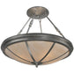 2nd Ave Lighting Commerce 30" Fleshtone Idalight Nickel Semi-Flush Mount Lighting