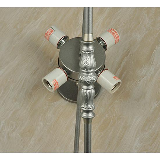 2nd Ave Lighting Commerce 30" Fleshtone Idalight Nickel Semi-Flush Mount Lighting
