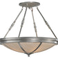 2nd Ave Lighting Commerce 30" Nickel Semi-Flushmount Lighting