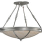 2nd Ave Lighting Commerce 30" Nickel Semi-Flushmount Lighting