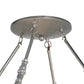 2nd Ave Lighting Commerce 30" Nickel Semi-Flushmount Lighting