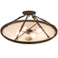 2nd Ave Lighting Commerce 31" Semi-Flushmount in Oil Rubbed BRonze Finish