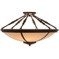 2nd Ave Lighting Commerce 31" Semi-Flushmount in Oil Rubbed BRonze Finish