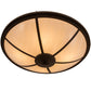 2nd Ave Lighting Commerce 31" Semi-Flushmount in Oil Rubbed BRonze Finish