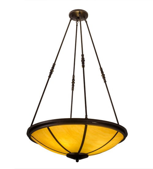 2nd Ave Lighting Commerce 32" Semi-Flushmount in Copper Vein Finish