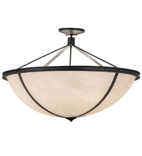 2nd Ave Lighting Commerce 36" Jackson Pendant in Reticulated Black Finish