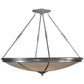 2nd Ave Lighting Commerce 48" Fleshtone Idalight Nickel Semi-Flush Mount Lighting