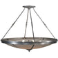 2nd Ave Lighting Commerce 48" Fleshtone Idalight Nickel Semi-Flush Mount Lighting