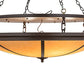 2nd Ave Lighting Commerce 48" Flushmount in Cafe Noir Finish