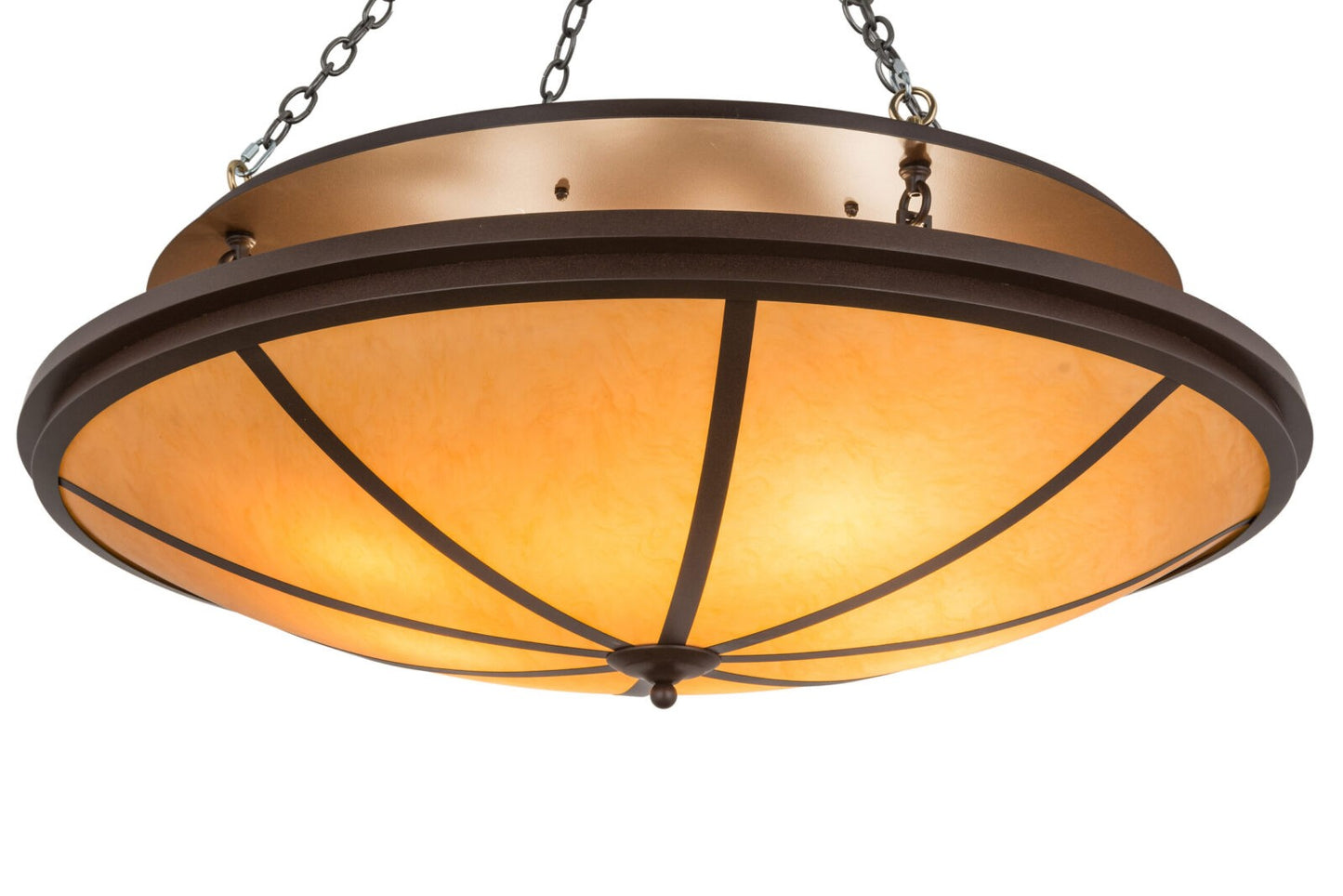 2nd Ave Lighting Commerce 48" Flushmount in Cafe Noir Finish