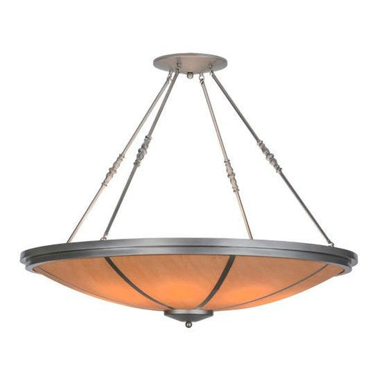 2nd Ave Lighting Commerce 48" Semi-Flushmount in Nickel Finish