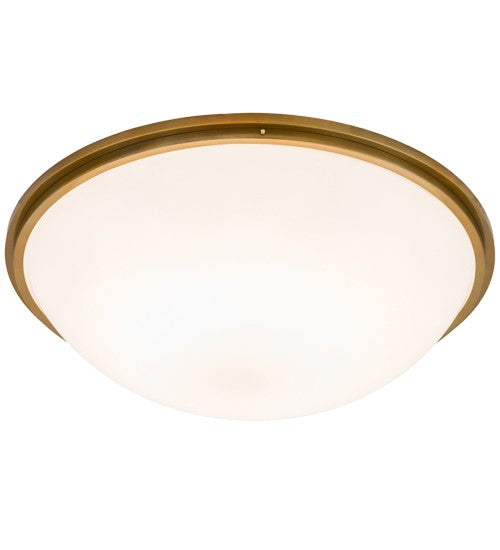 2nd Ave Lighting Commerce 49" Flushmount in Buttered Brass Finish