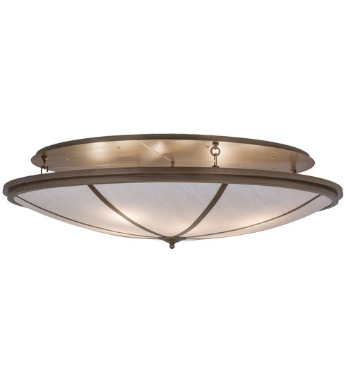 2nd Ave Lighting Commerce 60" Flushmount With Brown Metallic Finish