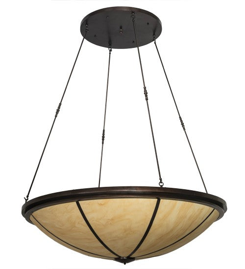 2nd Ave Lighting Commerce 72" Inverted Pendant With Copper Vein Finish