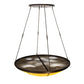 2nd Ave Lighting Commerce 72" Inverted Pendant With Copper Vein Finish