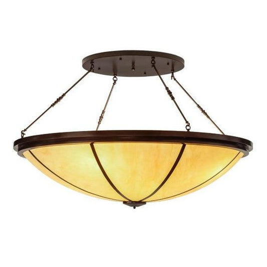 2nd Ave Lighting Commerce 72" Semi-Flushmount With Copper Vein Finish
