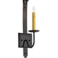 2nd Ave Lighting Costello 5" Wide Wall Sconce in Old Wrought Iron Finish