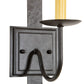 2nd Ave Lighting Costello 5" Wide Wall Sconce in Old Wrought Iron Finish