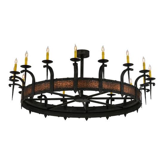 2nd Ave Lighting Costello 60" 16 LT Chandelier in Costello Black Finish