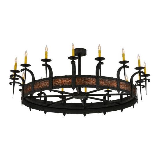 2nd Ave Lighting Costello 60" 16 LT Chandelier in Costello Black Finish