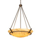 2nd Ave Lighting Covina 36" Wide Inverted Pendant in Antique Copper Finish