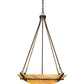 2nd Ave Lighting Covina 36" Wide Inverted Pendant in Antique Copper Finish
