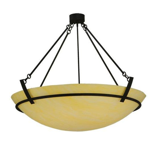 2nd Ave Lighting Covina 46.5" Inverted Pendant in Chestnut Finish