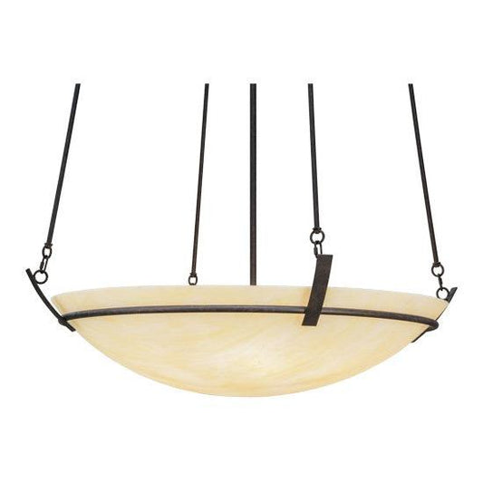 2nd Ave Lighting Covina 48" Inverted Pendant With Chestnut Finish