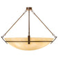 2nd Ave Lighting Covina 48" Inverted Pendant in Antique Rust Finish