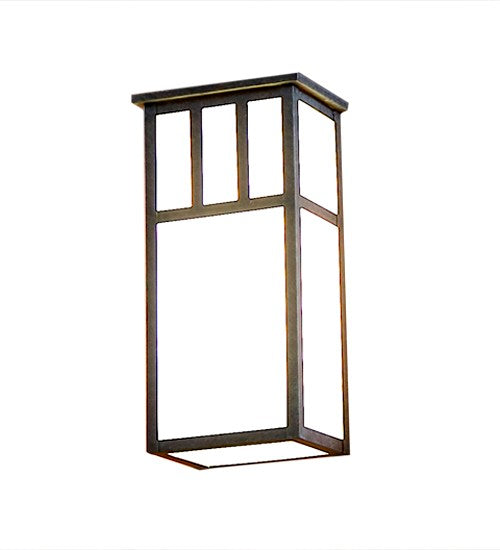 2nd Ave Lighting Cristoph 10" Wide Wall Sconce in Antique Iron Gate Finish