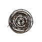 2nd Ave Lighting Cyclone 37" 18-Light E12 Base Antique Rust Chandelier