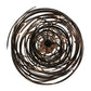 2nd Ave Lighting Cyclone 42" Wide 20 LT Chandelier With Cosmic Silver Vein Finish