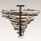 2nd Ave Lighting Cyclone 48" Wide 14 LT Chandelier in Timeless Bronze