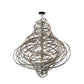 2nd Ave Lighting Cyclone 60" Wide 36 LT Chandelier in Pewter Finish