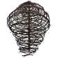 2nd Ave Lighting Cyclone 62" 36 LT Chandelier in Cafe Noir Rust Finish