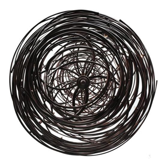2nd Ave Lighting Cyclone 62" 36 LT Chandelier in Cafe Noir Rust Finish