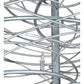 2nd Ave Lighting Cyclone 73" Wide 36 LT Chandelier in Pewter Finish