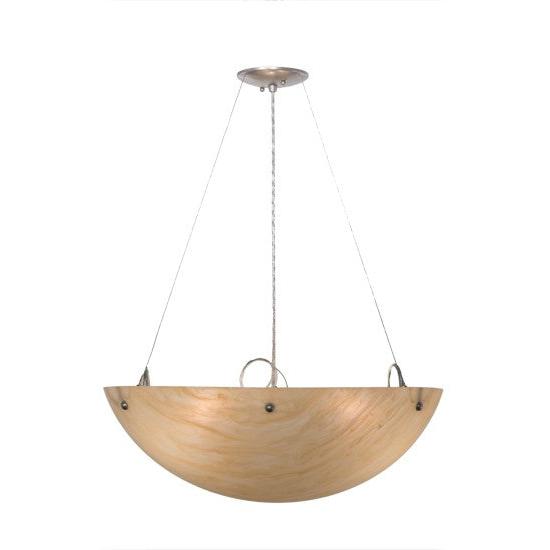 2nd Ave Lighting Cypola 24" Inverted Pendant in Nickel Finish