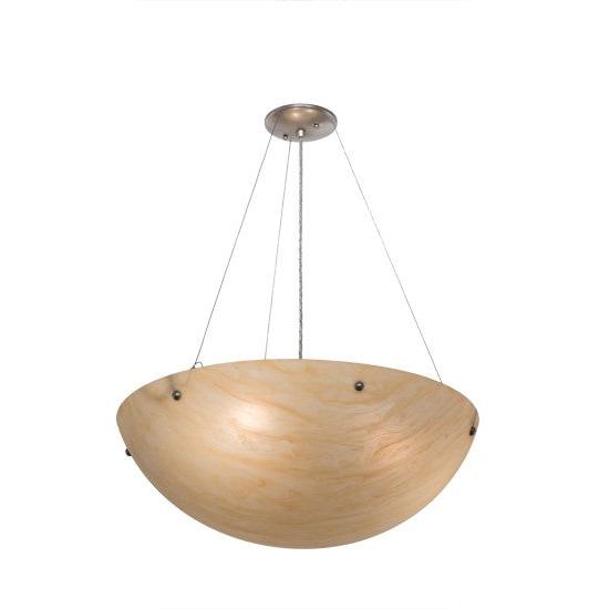 2nd Ave Lighting Cypola 24" Inverted Pendant in Nickel Finish