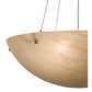 2nd Ave Lighting Cypola 24" Inverted Pendant in Nickel Finish