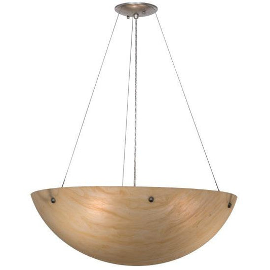 2nd Ave Lighting Cypola 24" Inverted Pendant in Nickel Finish