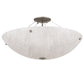 2nd Ave Lighting Cypola 24" Wide Flushmount in Nickel Finish