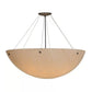 2nd Ave Lighting Cypola 30" Clean Fleshtone Idalight Timeless Bronze Inverted Pendant Light