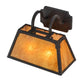 2nd Ave Lighting Dalton 14" Wall Sconce in Cajun Spice Finish