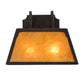 2nd Ave Lighting Dalton 14" Wall Sconce in Cajun Spice Finish